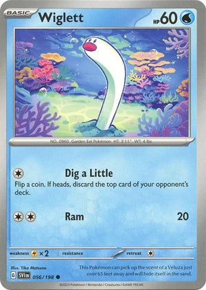 Pokemon TCG - SV01: Scarlet & Violet Base Set - Wiglett - 056/198
