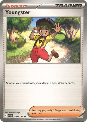 Pokemon TCG - SV01: Scarlet & Violet Base Set - Youngster - 198/198