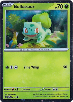 Pokemon TCG - SV: Scarlet & Violet Promo Cards - Bulbasaur - (Cosmos Holo) - SVP 046