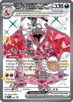 Pokemon TCG - SV: Scarlet & Violet Promo Cards - Charizard ex - SVP 074