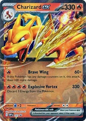 Pokemon TCG - SV: Scarlet & Violet Promo Cards - Charizard ex - SVP 161