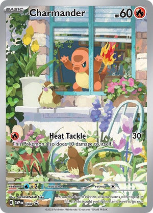 Pokemon TCG - SV: Scarlet & Violet Promo Cards - Charmander - SVP 044