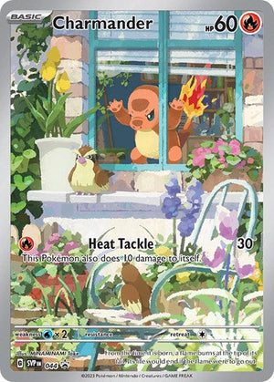Pokemon TCG - SV: Scarlet & Violet Promo Cards - Charmander - SVP 044 - Playset (4x)