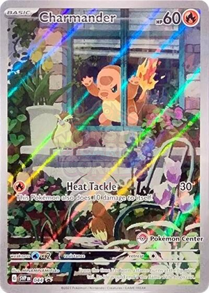 Pokemon TCG - SV: Scarlet & Violet Promo Cards - Charmander - (Pokemon Center Exclusive) - SVP 044