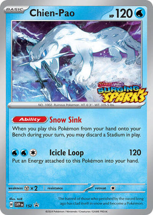 Pokemon TCG - SV: Scarlet & Violet Promo Cards - Chien-Pao - SVP 152