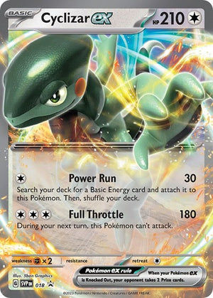 Pokemon TCG - SV: Scarlet & Violet Promo Cards - Cyclizar ex - SVP 018