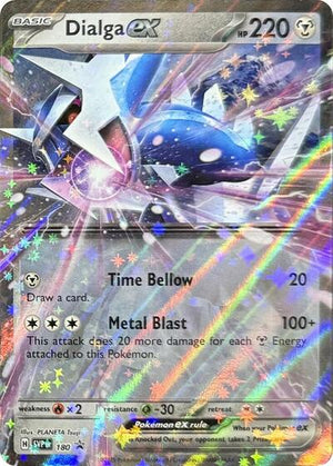 Pokemon TCG - SV: Scarlet & Violet Promo Cards - Dialga ex - SVP 180