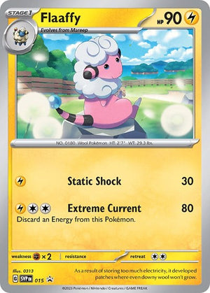 Pokemon TCG - SV: Scarlet & Violet Promo Cards - Flaaffy - SVP 015 - Playset (4x)