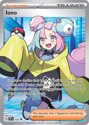 Pokemon TCG - SV: Scarlet & Violet Promo Cards - Iono - SVP 124