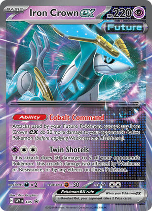 Pokemon TCG - SV: Scarlet & Violet Promo Cards - Iron Crown ex - SVP 146