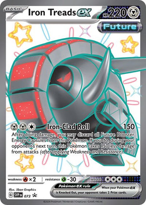 Pokemon TCG - SV: Scarlet & Violet Promo Cards - Iron Treads ex - SVP 073
