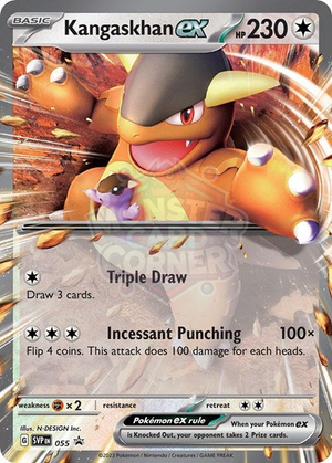 Pokemon TCG - SV: Scarlet & Violet Promo Cards - Kangaskhan ex - SVP 055