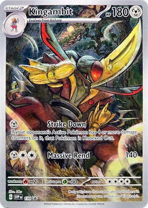 Pokemon TCG - SV: Scarlet & Violet Promo Cards - Kingambit - SVP 130