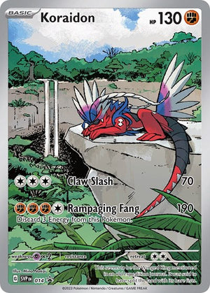 Pokemon TCG - SV: Scarlet & Violet Promo Cards - Koraidon - SVP 014