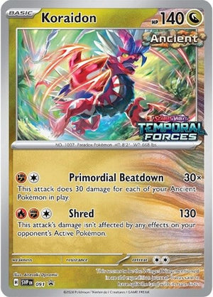 Pokemon TCG - SV: Scarlet & Violet Promo Cards - Koraidon - (Prerelease) - SVP 091