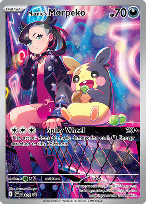 Pokemon TCG - SV: Scarlet & Violet Promo Cards - Marnie’s Morpeko - SVP 206