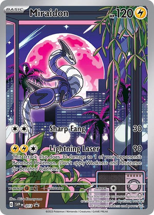 Pokemon TCG - SV: Scarlet & Violet Promo Cards - Miraidon - SVP 013