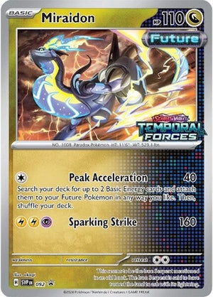 Pokemon TCG - SV: Scarlet & Violet Promo Cards - Miraidon - (Prerelease) - SVP 092