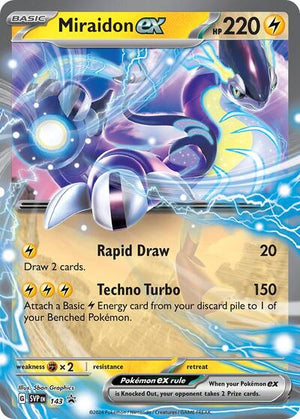Pokemon TCG - SV: Scarlet & Violet Promo Cards - Miraidon ex - SVP 143