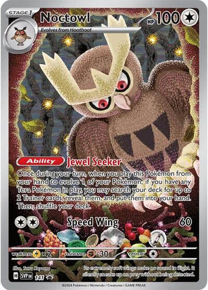 Pokemon TCG - SV: Scarlet & Violet Promo Cards - Noctowl - SVP 141