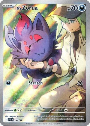 Pokemon TCG - SV: Scarlet & Violet Promo Cards - N's Zorua - SVP 189