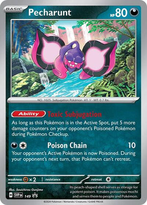 Pokemon TCG - SV: Scarlet & Violet Promo Cards - Pecharunt - SVP 149