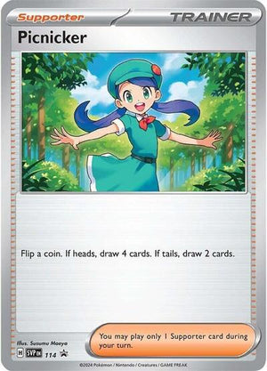 Pokemon TCG - SV: Scarlet & Violet Promo Cards - Picnicker - SVP 114