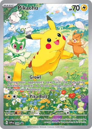 Pokemon TCG - SV: Scarlet & Violet Promo Cards - Pikachu - SVP 088