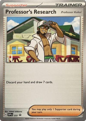 Pokemon TCG - SV: Scarlet & Violet Promo Cards - Professor's Research - SVP 222 - Playset (4x)