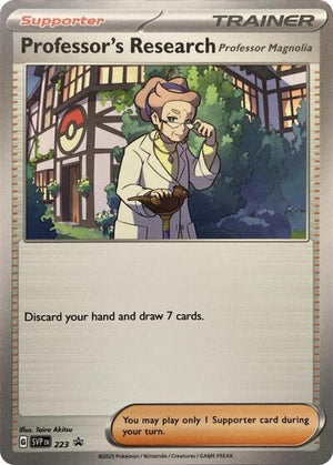 Pokemon TCG - SV: Scarlet & Violet Promo Cards - Professor's Research - SVP 223 - Playset (4x)