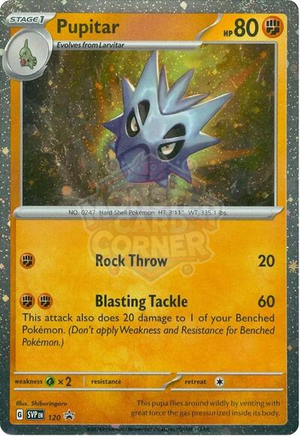 Pokemon TCG - SV: Scarlet & Violet Promo Cards - Pupitar - SVP 120