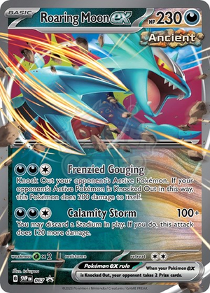 Pokemon TCG - SV: Scarlet & Violet Promo Cards - Roaring Moon ex - SVP 067