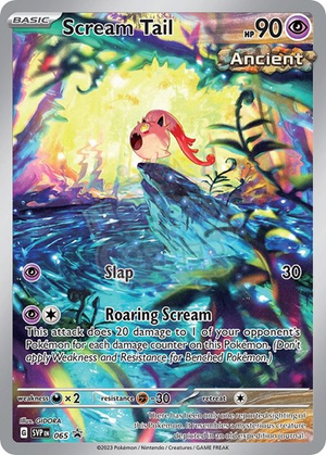 Pokemon TCG - SV: Scarlet & Violet Promo Cards - Scream Tail - SVP 065