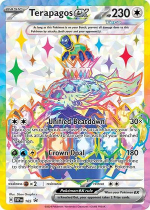 Pokemon TCG - SV: Scarlet & Violet Promo Cards - Terapagos ex - SVP 165