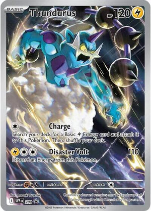 Pokemon TCG - SV: Scarlet & Violet Promo Cards - Thundurus - SVP 209