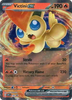 Pokemon TCG - SV: Scarlet & Violet Promo Cards - Victini ex - SVP 142