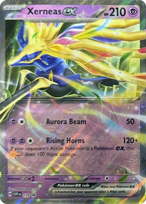 Pokemon TCG - SV: Scarlet & Violet Promo Cards - Xerneas ex - SVP 179