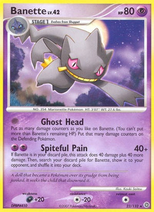 Pokemon TCG - Secret Wonders - Banette - 23/132