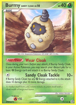 Pokemon TCG - Secret Wonders - Burmy Sandy Cloak - 79/132