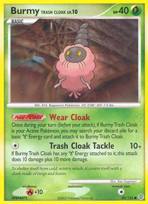 Pokemon TCG - Secret Wonders - Burmy Trash Cloak - 80/132