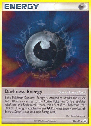 Pokemon TCG - Secret Wonders - Darkness Energy - 129/132