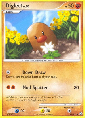 Pokemon TCG - Secret Wonders - Diglett - 85/132