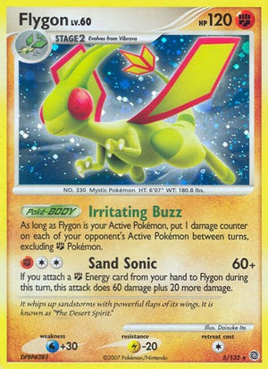 Pokemon TCG - Secret Wonders - Flygon - 5/132 - Holofoil