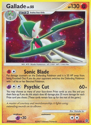 Pokemon TCG - Secret Wonders - Gallade - 6/132 - Holofoil