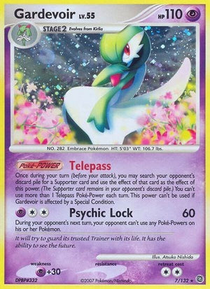 Pokemon TCG - Secret Wonders - Gardevoir - 7/132 - Reverse Holofoil