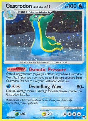 Pokemon TCG - Secret Wonders - Gastrodon East Sea - 8/132 - Holofoil