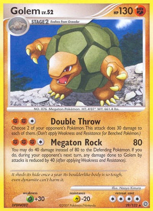 Pokemon TCG - Secret Wonders - Golem - 29/132