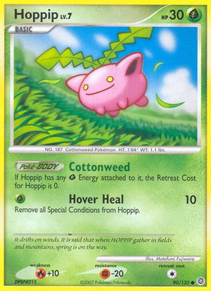 Pokemon TCG - Secret Wonders - Hoppip - 90/132 - Reverse Holofoil