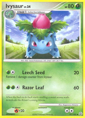 Pokemon TCG - Secret Wonders - Ivysaur - 51/132