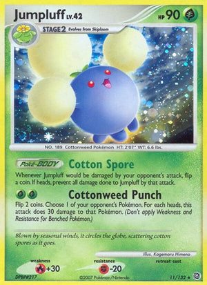 Pokemon TCG - Secret Wonders - Jumpluff - 11/132 - Reverse Holofoil